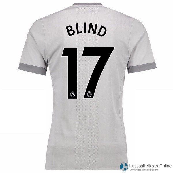 Manchester United Trikot Ausweich Blind 2017-18 Fussballtrikots Günstig